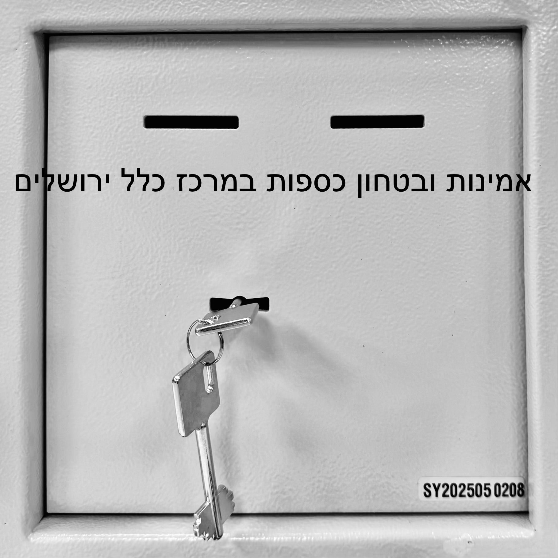 כספת קופת צדקה למטבעות בתוך ישיבות ובתי כנסת