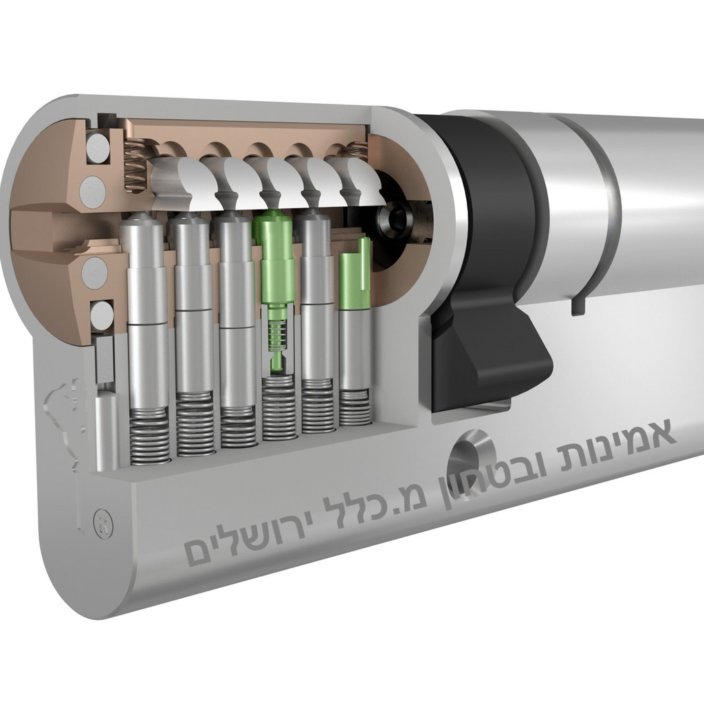 צילינדר מולטילוק מונע פריצה שקטה עם בקרת שכפול בירושלים  MTL800