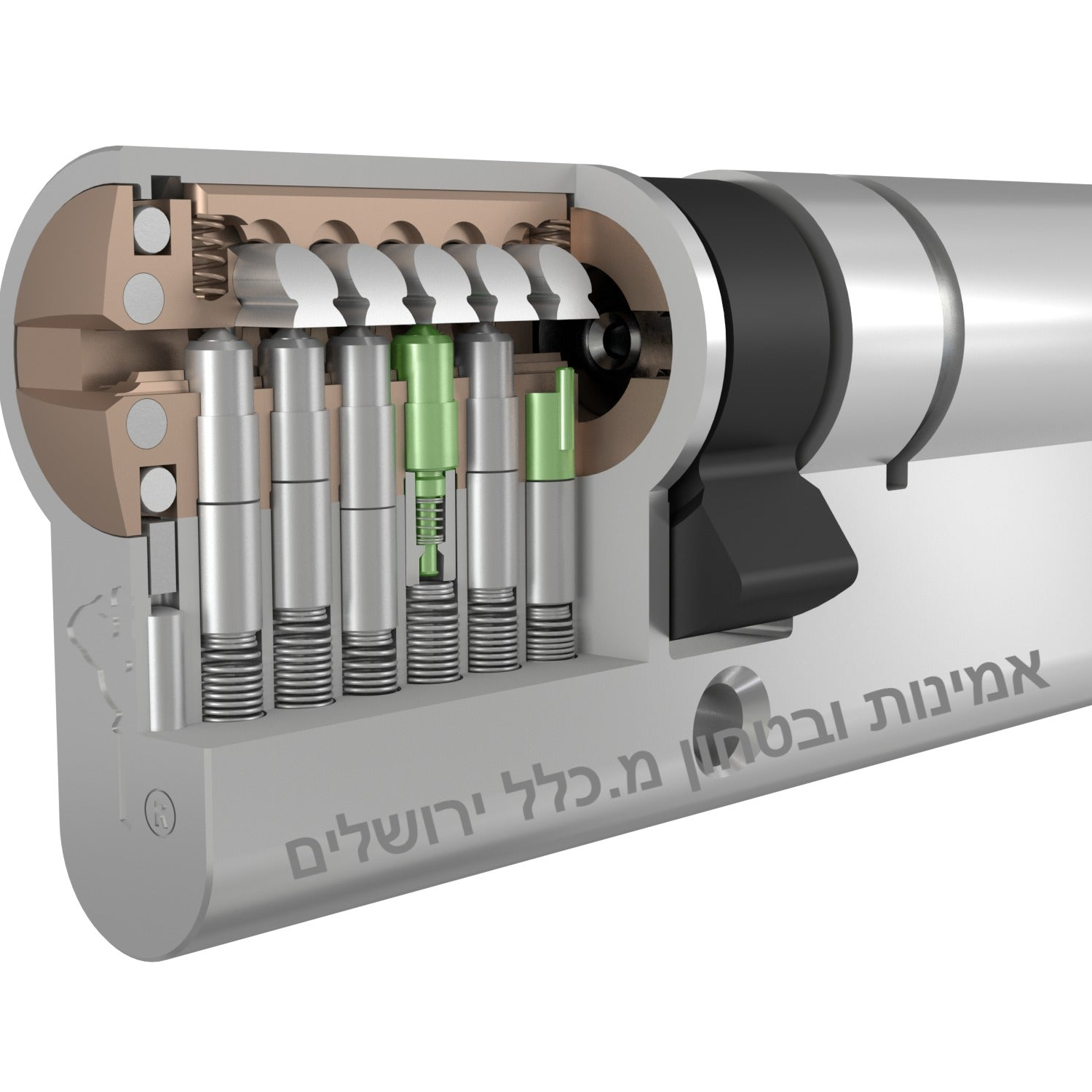 צילינדר מולטילוק מונע פריצה שקטה עם בקרת שכפול בירושלים  MTL800