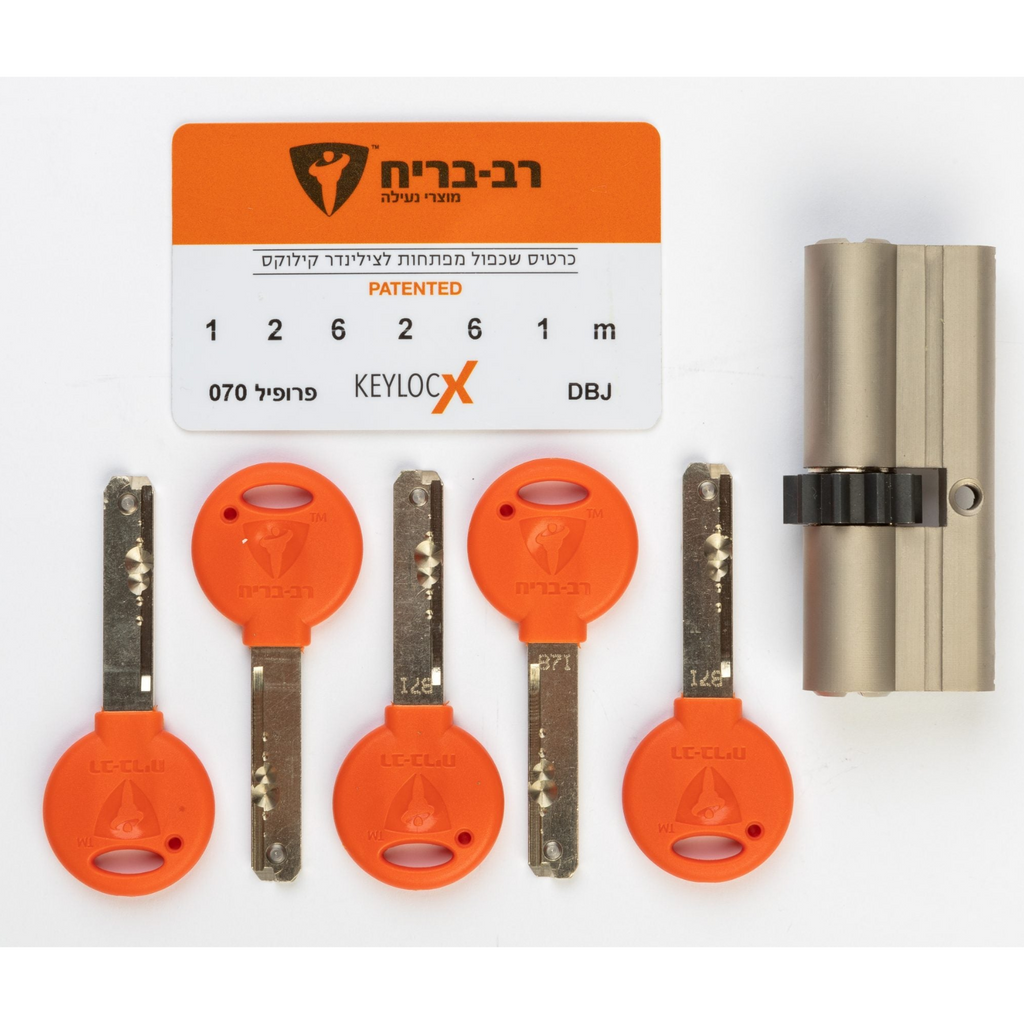 צילינדר גלגל לדלת פלדה|ירושלים|קילוקס רב בריח